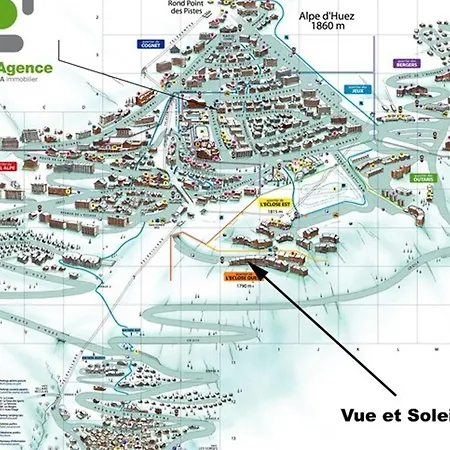 2 Pieces Avec Balcon, Proche Remontees Et Commerces, Pour 4 Pers. - - Fr-1-405-62 Alpe d'Huez